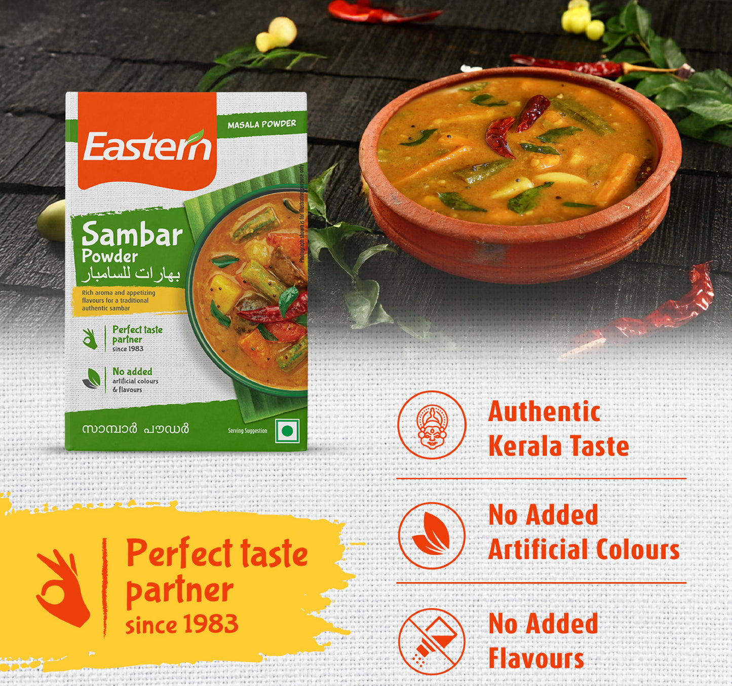 Eastern Sambar Powder 125 g