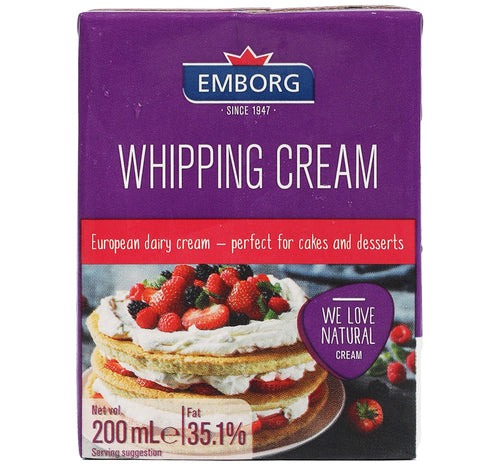 Emborg UHT Whipping Cream 200 ml