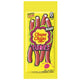 Chupa Chups Sour Strawberry Tubes Flavour 8 pcs