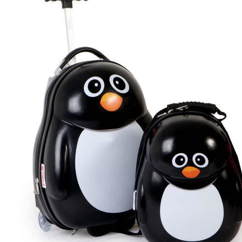 Wagon R Penguin Kids Luggage + Backpack, EK03