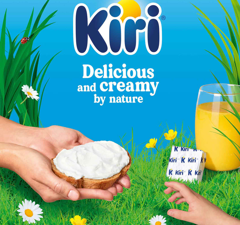 Kiri Spreadable Cream Cheese Squares 5 x 6 Portions 500 g