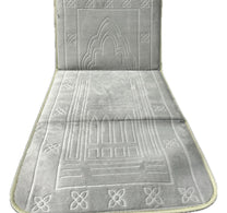 سجادة صلاة منزلية من مابل ليف، ٥٥×١٤٧ سم، رمادي، DT-469