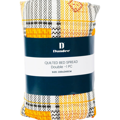 Dundee Bed Spread 220 x 240cm Assorted