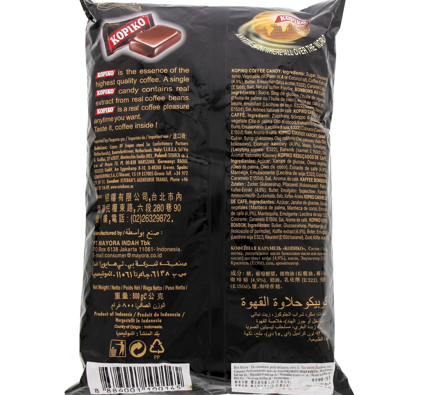 Kopiko Coffee Candy 800 g