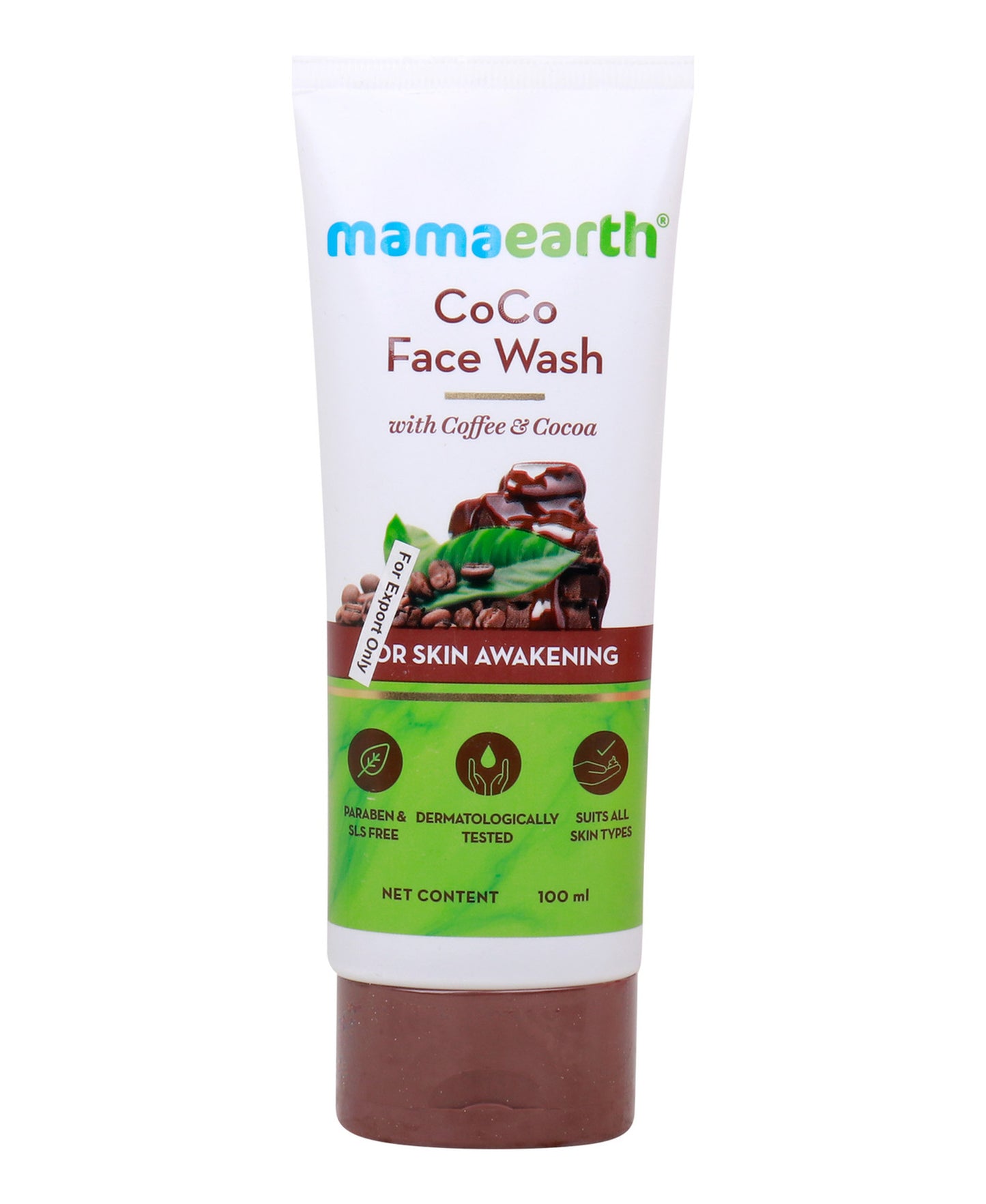 Mamaearth Coco Face Wash with Coffee and Cocoa 100 ml