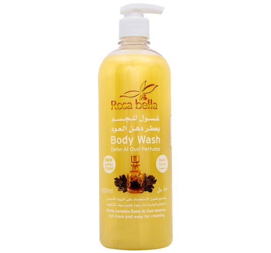 Rosa Bella Body Wash Dehn Al Oud Perfume 850 ml