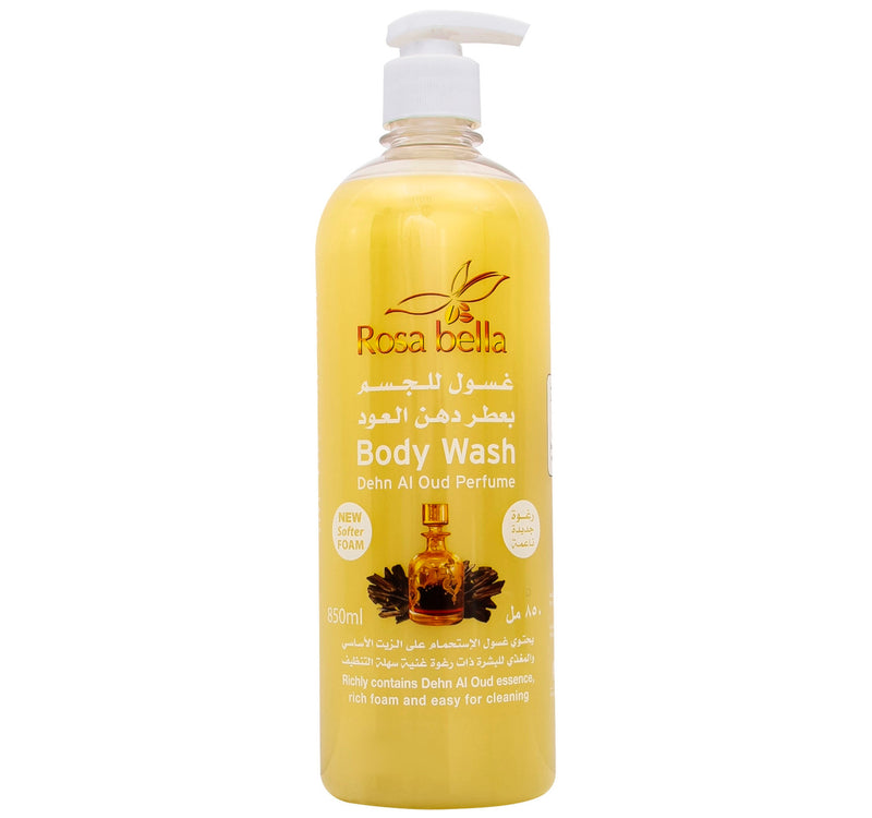 Rosa Bella Body Wash Dehn Al Oud Perfume 850 ml