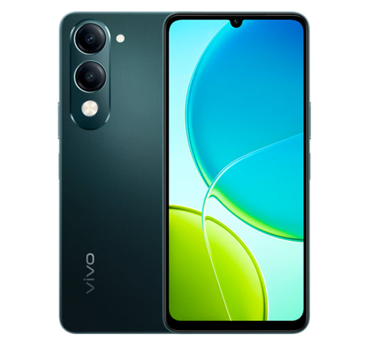 Vivo Y04 4G Smartphone, 4 GB RAM, 128 GB Storage, Jade Green