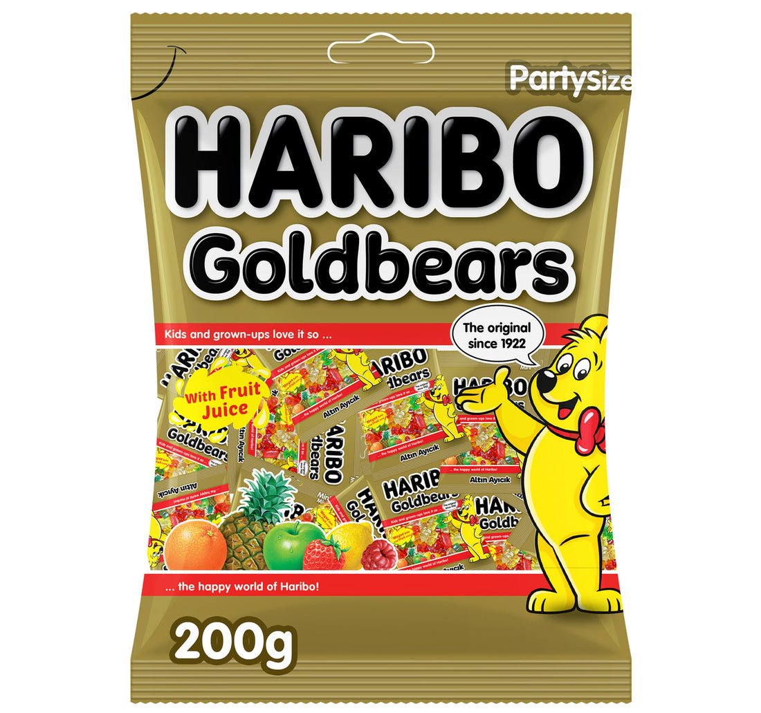 Haribo Goldbears Fruit Flavour Jelly Candy 200 g
