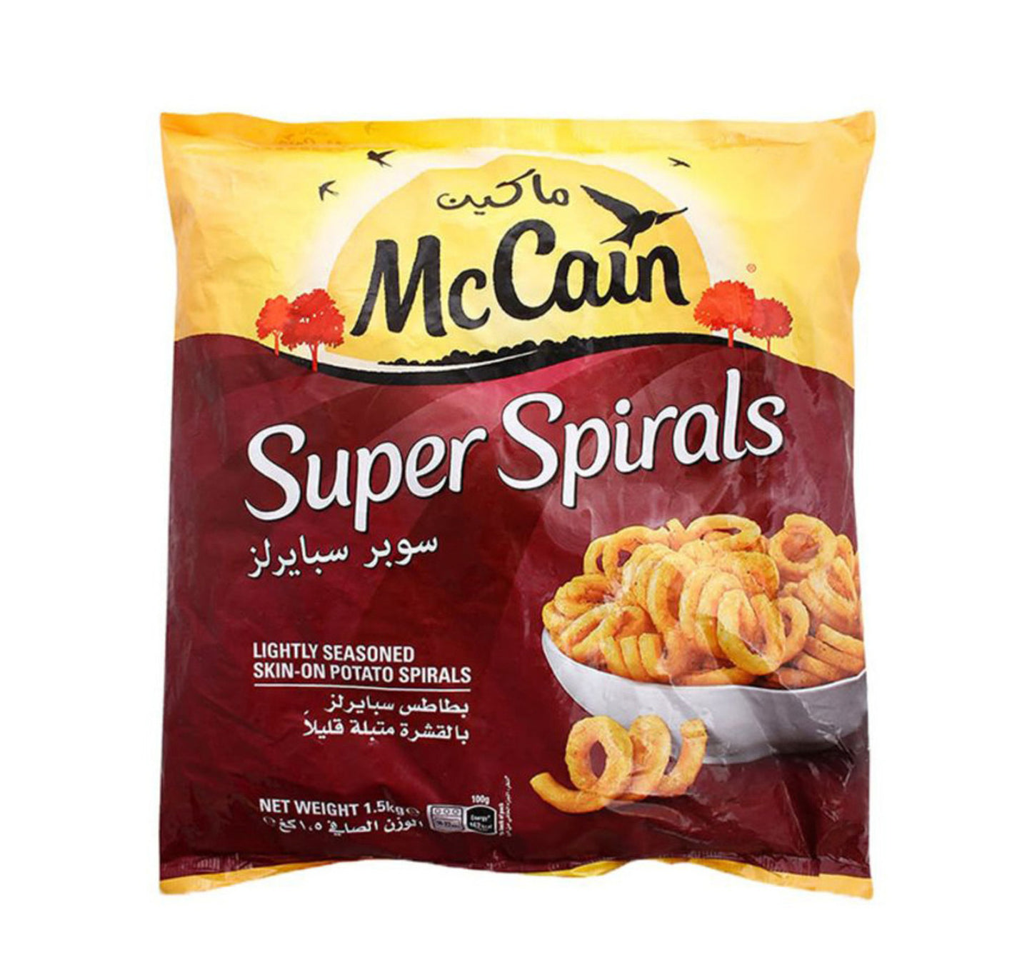 McCain Super Potato Spirals 1.5 kg