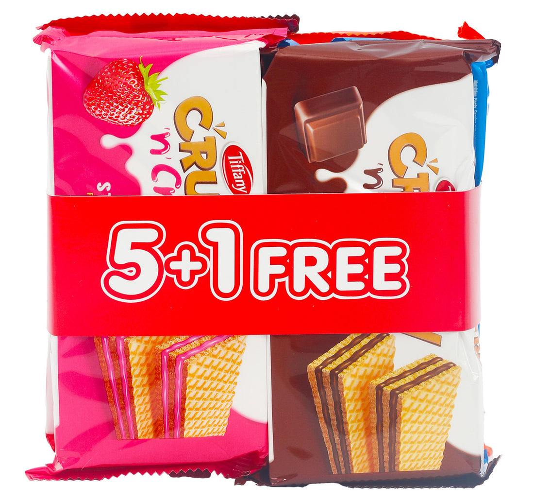 رقائق تيفاني متنوعة 65 جم 5 + 1