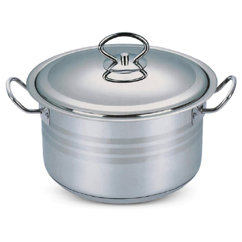 Chefline Stainless Steel Cooking Pot, 30 cm, CS175