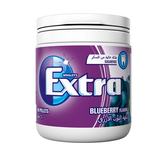 Wrigley's Extra Sugar Free Blueberry Flavor Chewing Gum 60 pcs