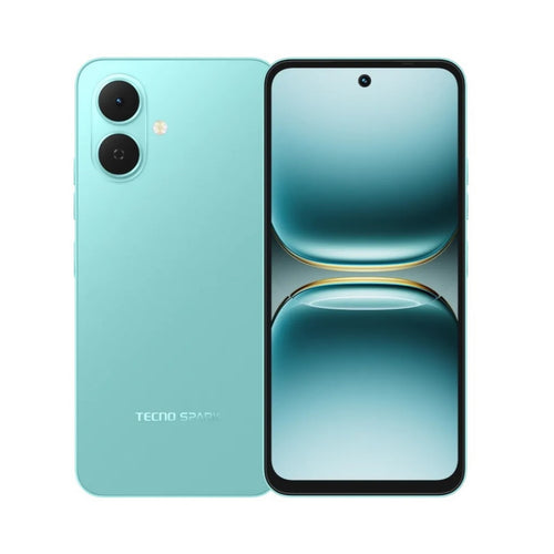 Tecno Spark Go 2 4G Smartphone, 3 GB RAM, 64 GB Storage, Turquoise Green, KM4