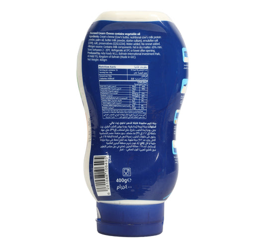 Puck Cream Cheese Squeeze Value Pack 2 x 400 g