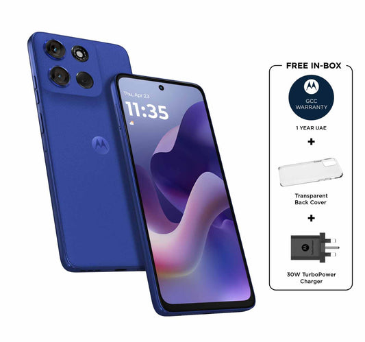 Motorola G56 5G Smartphone, 12 GB RAM, 256 GB Storage, Dazzling Blue