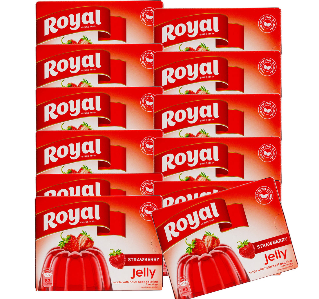 Royal Strawberry Jelly 12 x 85 g