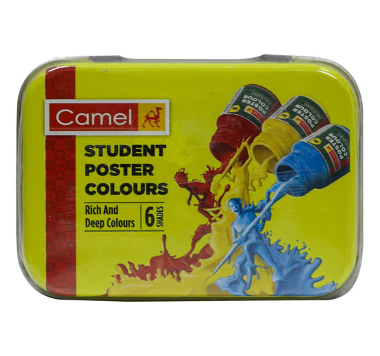 Camel Student Poster Colours 6 Shades