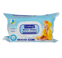 مناديل مبللة للأطفال من كيورفورم بلس، 100 منديل