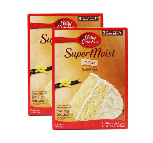 مزيج كيك بيتي كروكر بنكهة الفانيليا ٢ × ٥٠٠ غرام