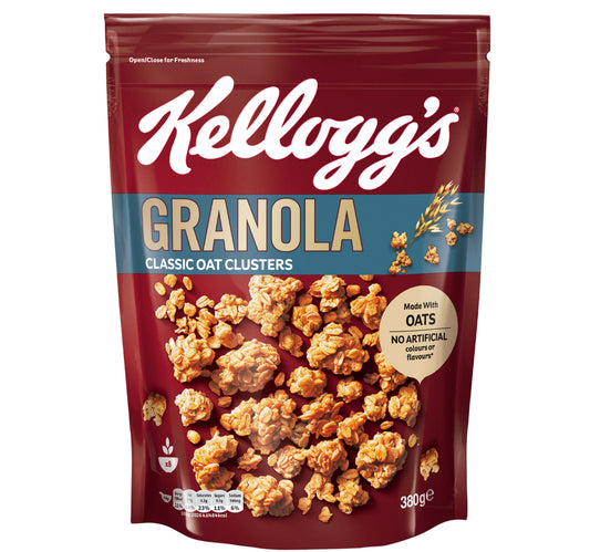 Kellogg's Granola Classic Oat Clusters 380 g