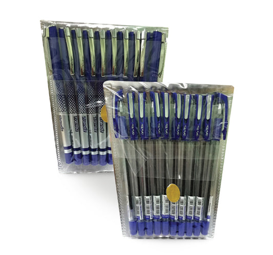 Win Plus Pen Blue COMBO 0.7mm 10's+10's