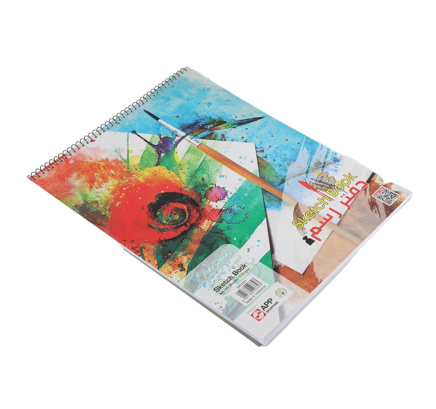 Sinar line Spiral Drawing Book B4 20Sht