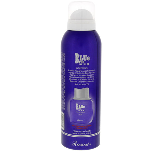 Rasasi Blue For Men Deodorant Body Spray 200 ml