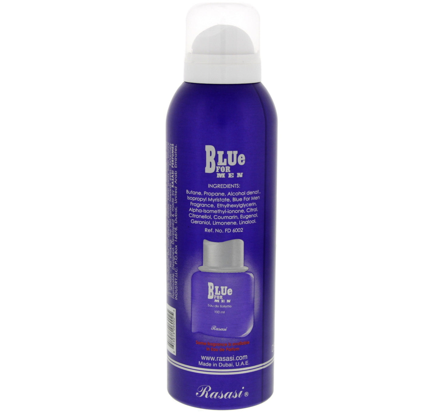 Rasasi Blue For Men Deodorant Body Spray 200 ml