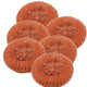 Home Mate Copper Mesh Scourer 6 pcs