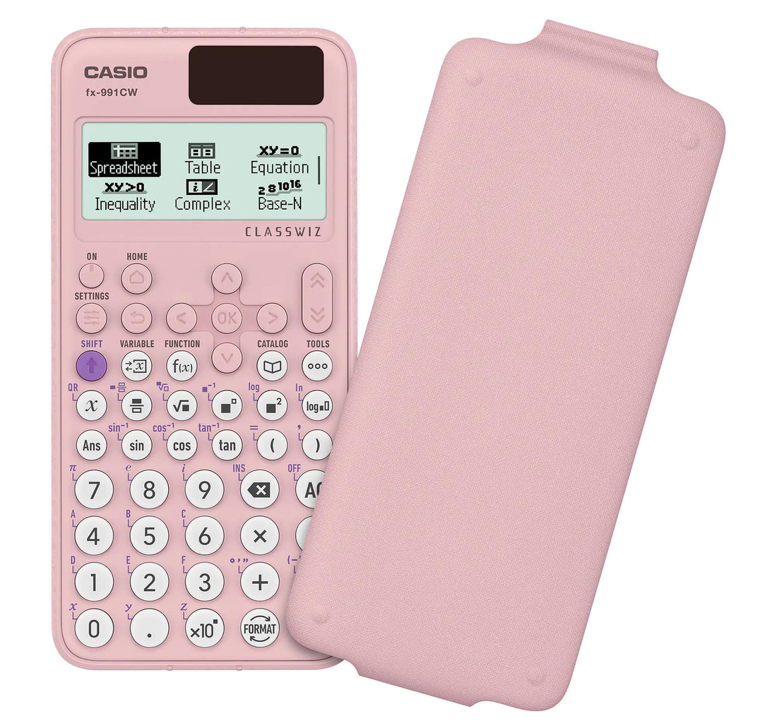 Casio Standard 10+2 Digit Scientific Calculator, Pink, fx-991CW-PK