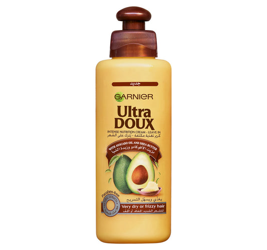 Garnier Ultra Doux Avocado Oil & Shea Butter Leave In Cream 200 ml
