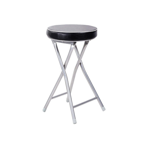 Maple Leaf Folding Stool, Black, HPZ-12