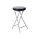 Maple Leaf Folding Stool, Black, HPZ-12