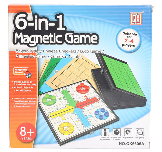 لعبة شطرنج سكيد فيوجن 6 في 1 QX6606A