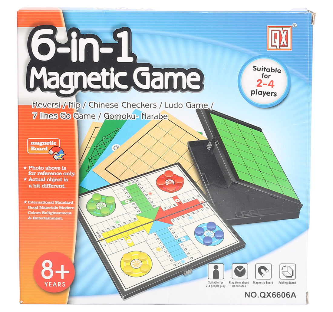 لعبة شطرنج سكيد فيوجن 6 في 1 QX6606A