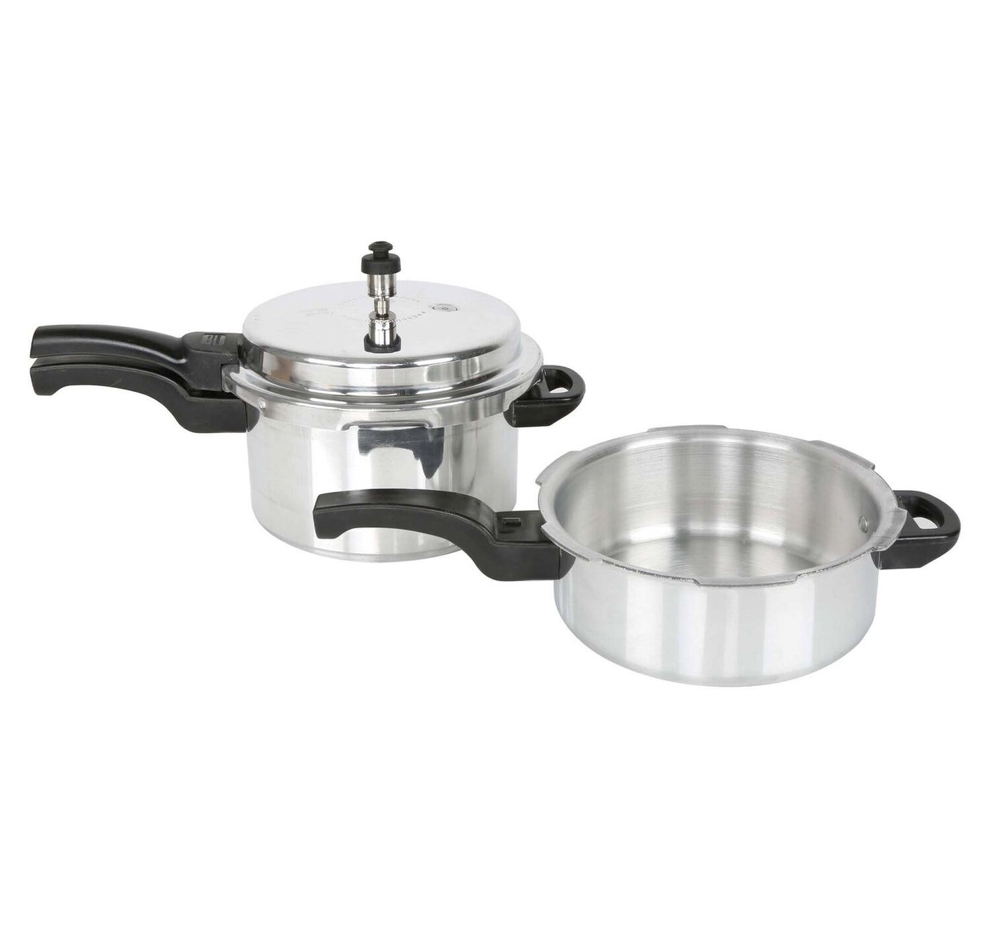 Smart Kitchen Aluminium Pressure Cooker 5Ltr + 3Ltr INDP