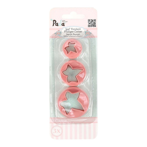 Sunplast Sheet Pressure Dough Cookie Cutters 3pcs Set PD-3100