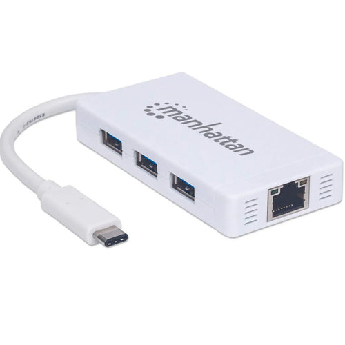 موزع USB مانهاتن من النوع C بثلاثة منافذ 507608