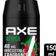مزيل عرق للجسم برائحة إبرة الراعي والفانيليا من أكس للرجال 150 مل
