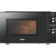 Midea Microwave Oven, 700W, 20 Liters, Black, MM7P012MZ-BK