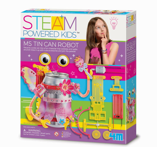 4M Girl Steam Girl TinCan 04906