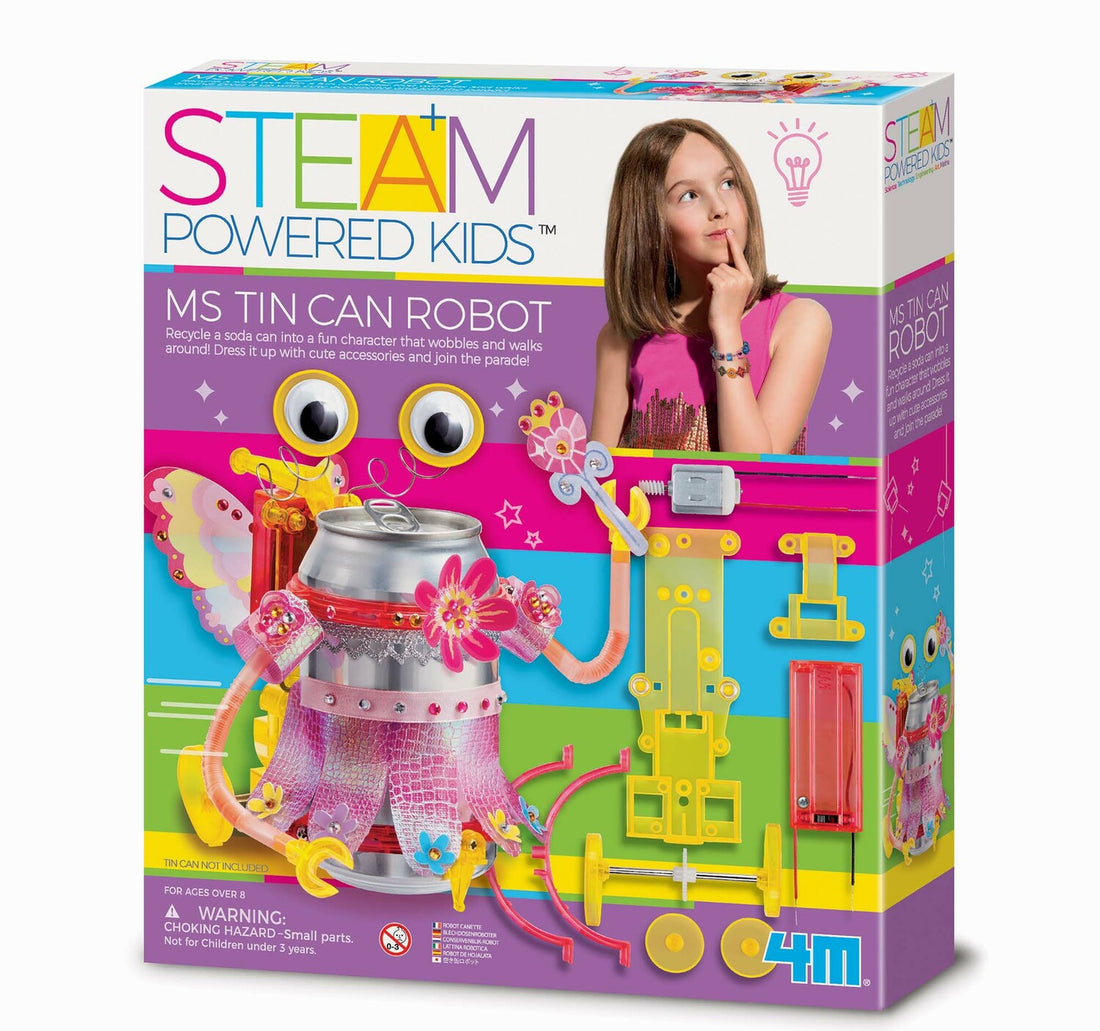 4M Girl Steam Girl TinCan 04906