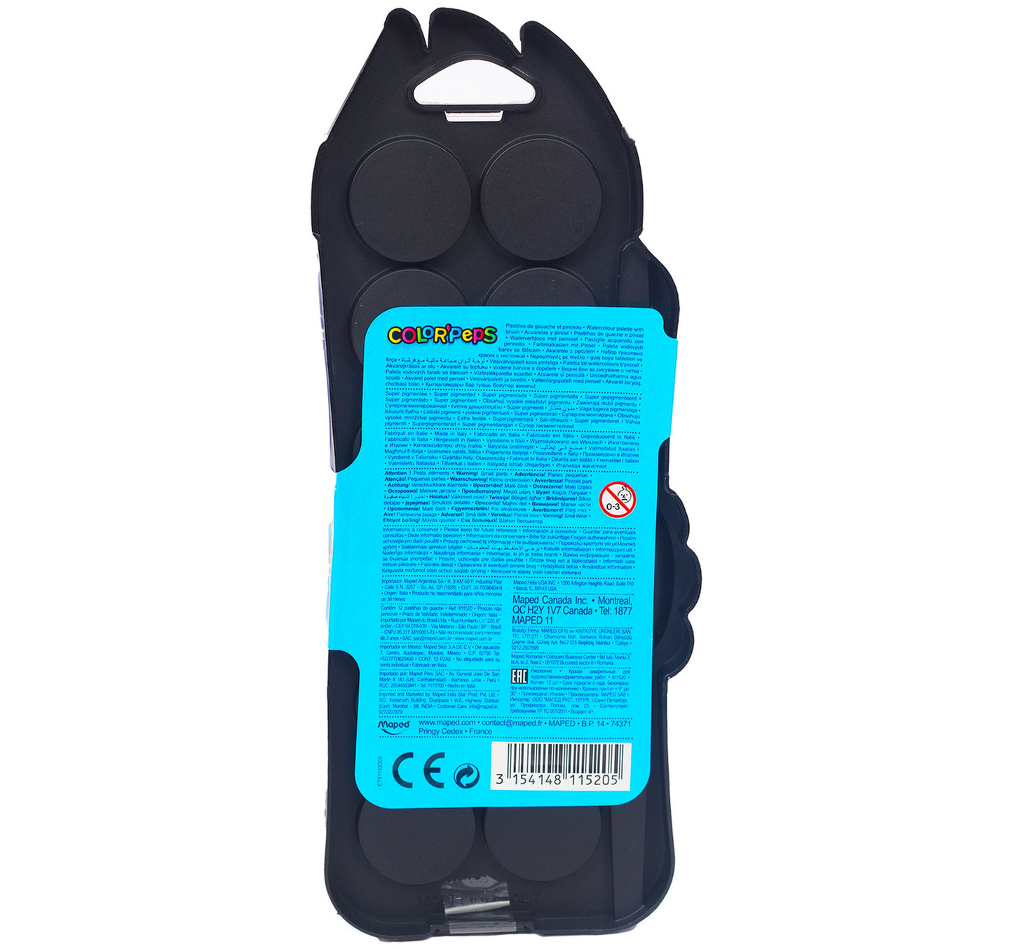 Maped Color Peps Water Color 12pcs 811520