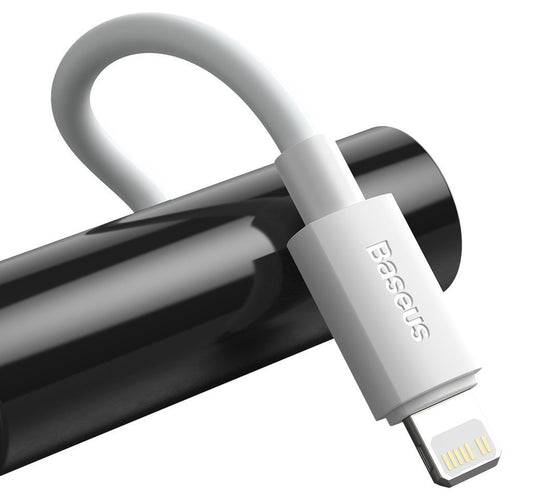 Baseus Data Cable Type-C to Lightning, 5A, 1.5 m, White, TZCATLZJ-02