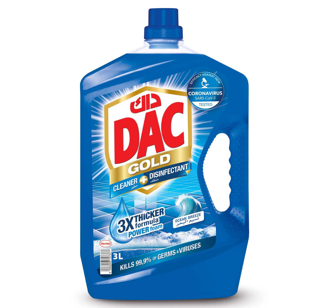 منظف ومطهر داك جولد برائحة نسيم المحيط، 3 لترات