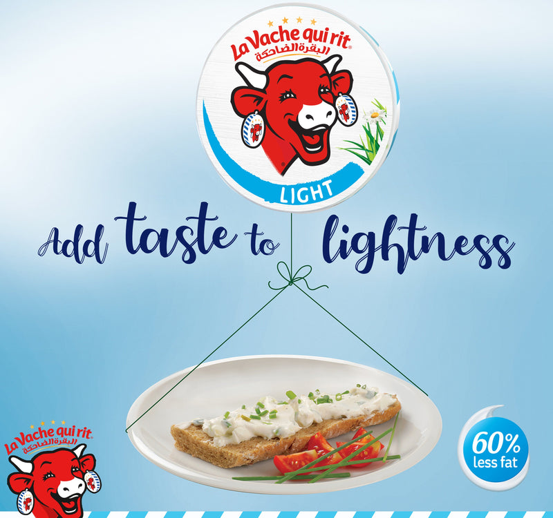 La Vache qui rit Light Spreadable Cheese Triangles 24 Portions 360 g