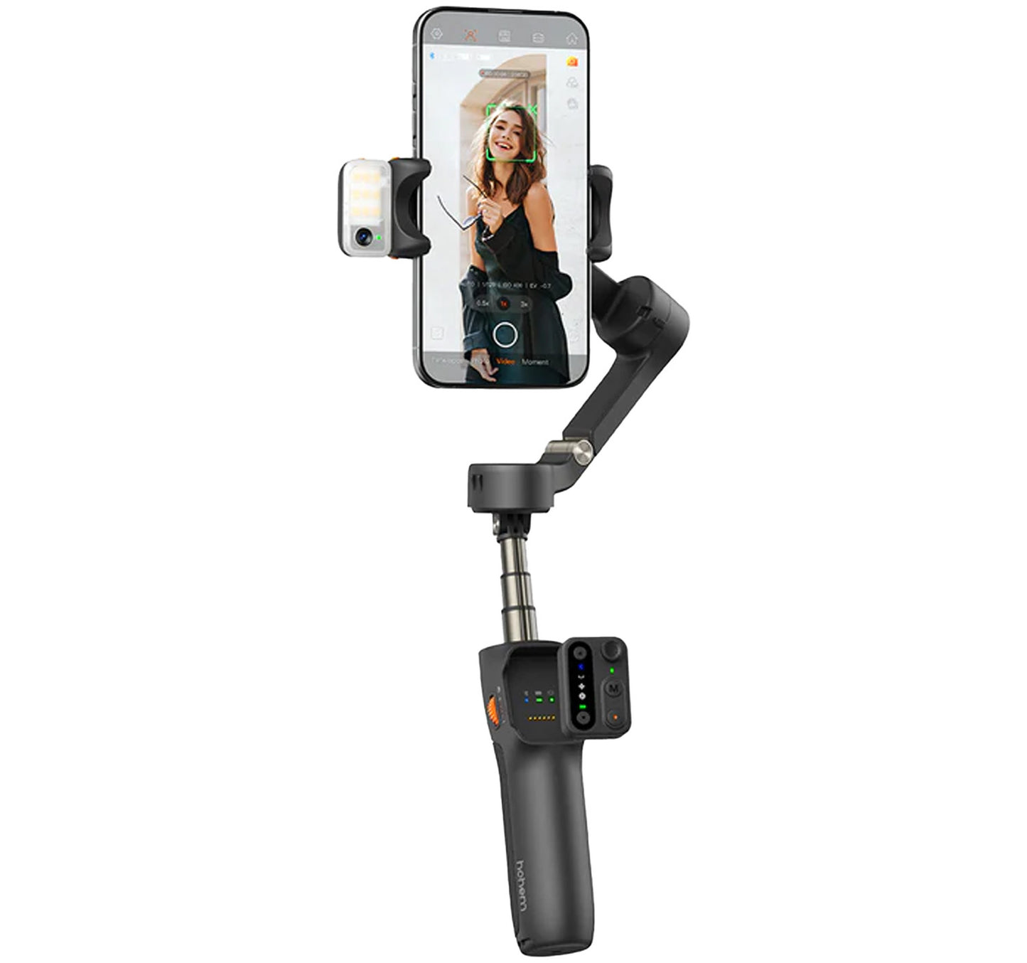 Hohem iSteady V3 Foldable Smartphone Gimbal Stabilizer, Black