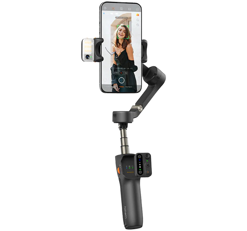 Hohem iSteady V3 Foldable Smartphone Gimbal Stabilizer, Black