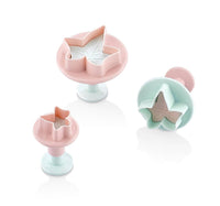 Sunplast Sheet Pressure Dough Cookie Cutters 3pcs Set PD-3100